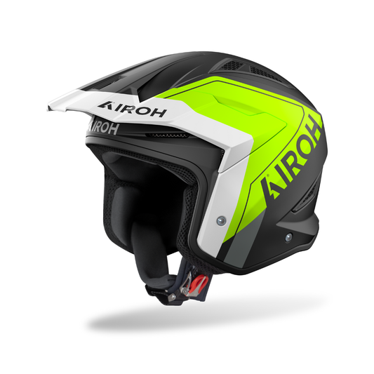 Airoh TRR2 Hunt Yellow Matt Trials Helmet