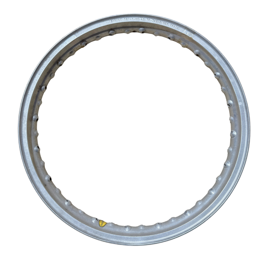 Akront 40H Tube Type Rear Wheel Rim Silver 18" x 1.85