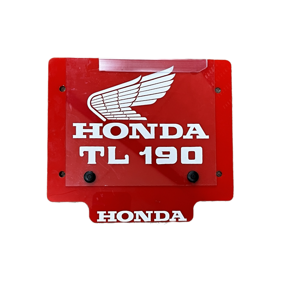 Custom Boardz Honda Number Board