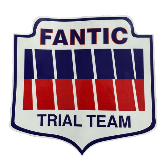 Fantic Trial Team Sticker 118mm