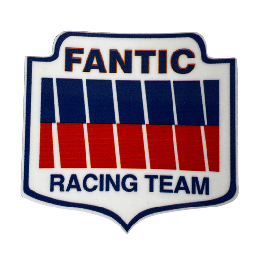 Fantic Racing Team Sticker 62mm