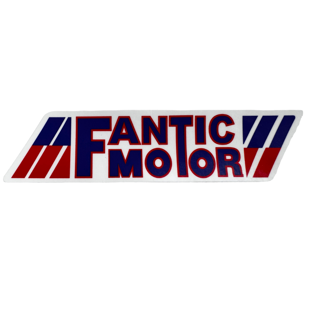 Fantic Right Hand Tank Badge Sticker 147mm
