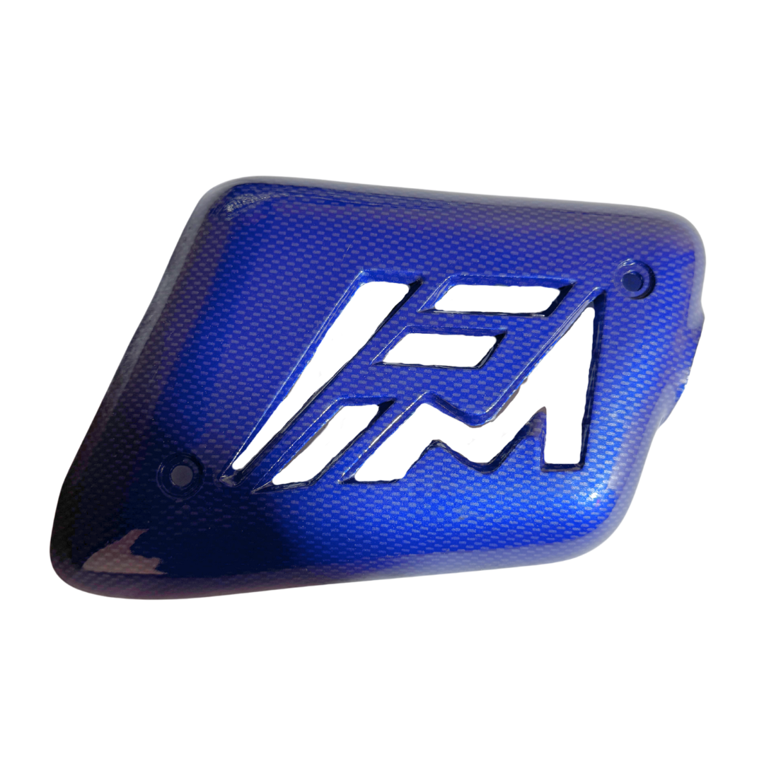 Fantic Section Exhaust Cover Blue (1996)