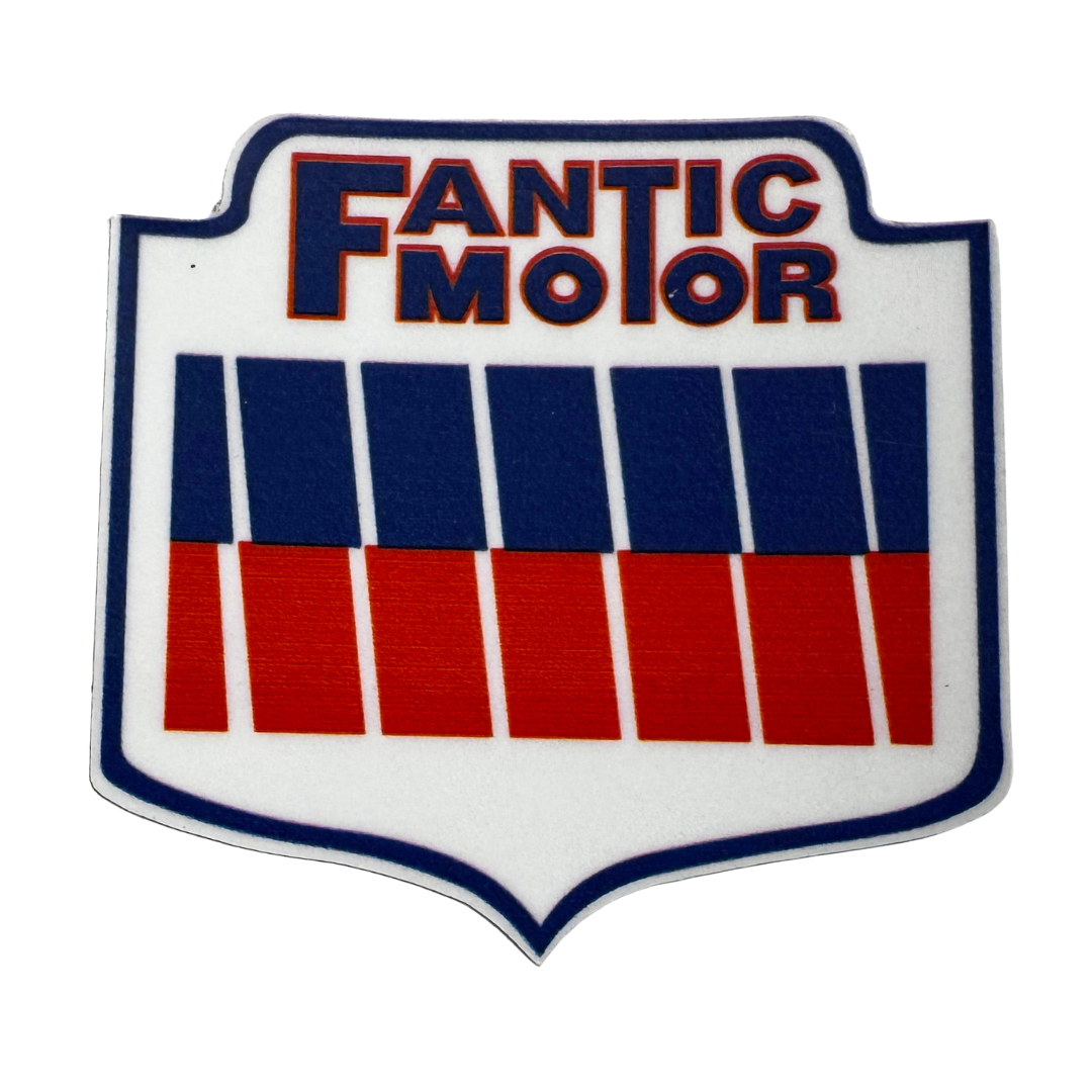 Fantic Logo Shield Sticker 62mm