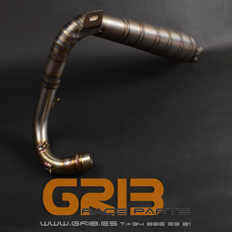 Grib Titanium Front Exhaust Pipe Fantic 240