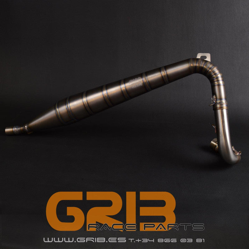 Grib Titanium Front Exhaust Pipe Fantic 240