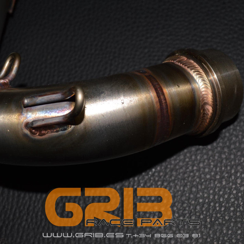 Grib Titanium Front Exhaust Pipe Fantic 240