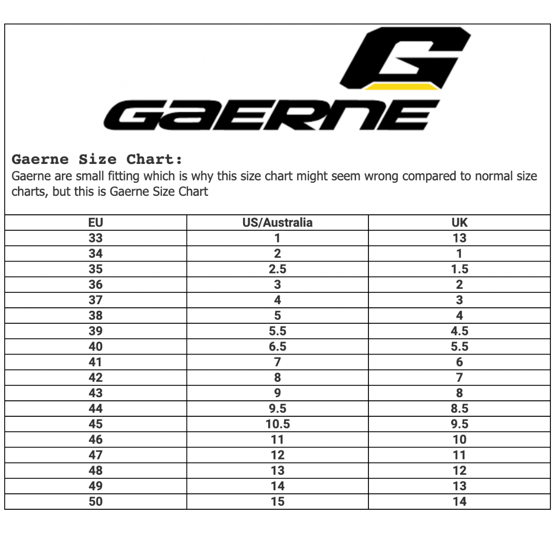Gaerne Balance XTR Trials Boots Black