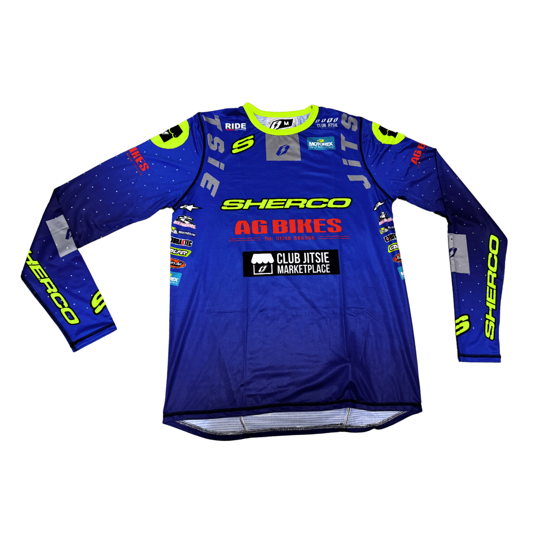Jitsie Sherco x AG Bikes Team Riding Shirt