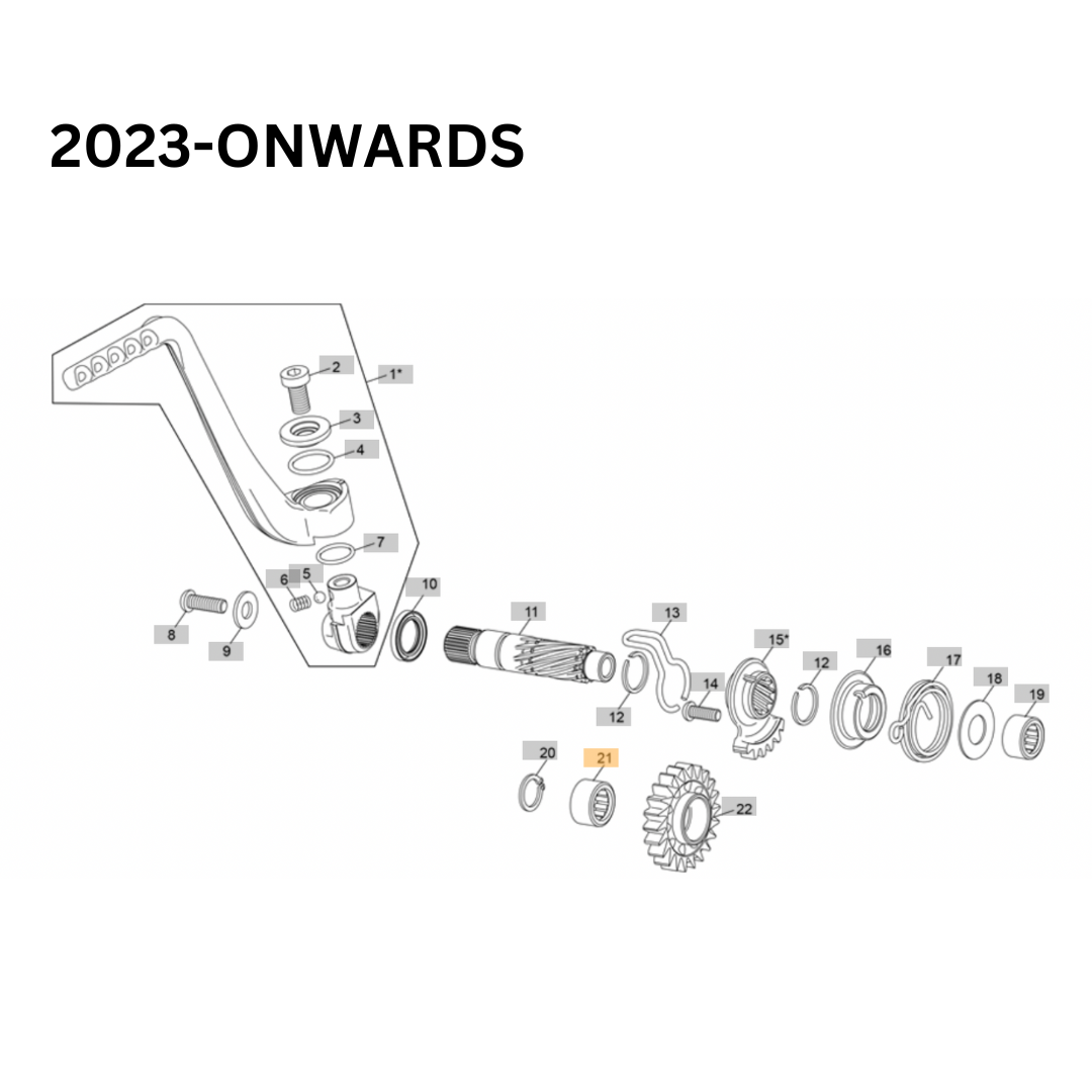 Sherco Gearbox Bearing (1999-2022)/ Kickstart Bearing (2023-2025)