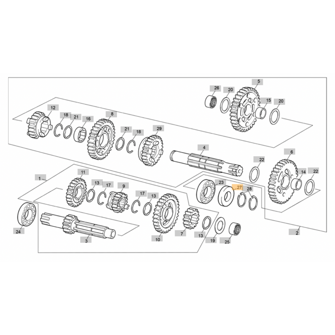 Sherco Sprocket Output Shaft Seal (1999-2022)