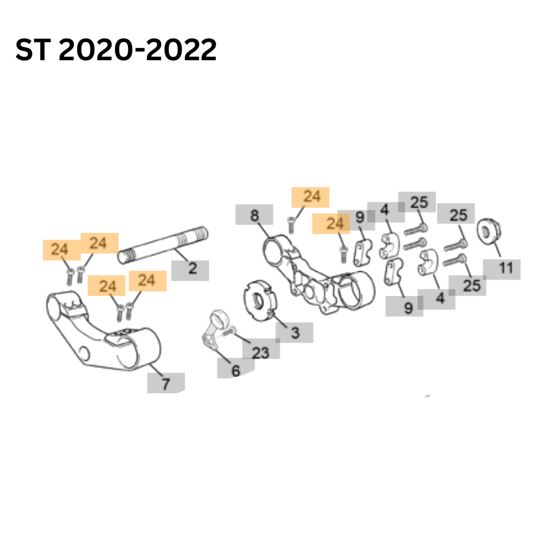 Sherco M6 x 20mm Socket Cap Bolt