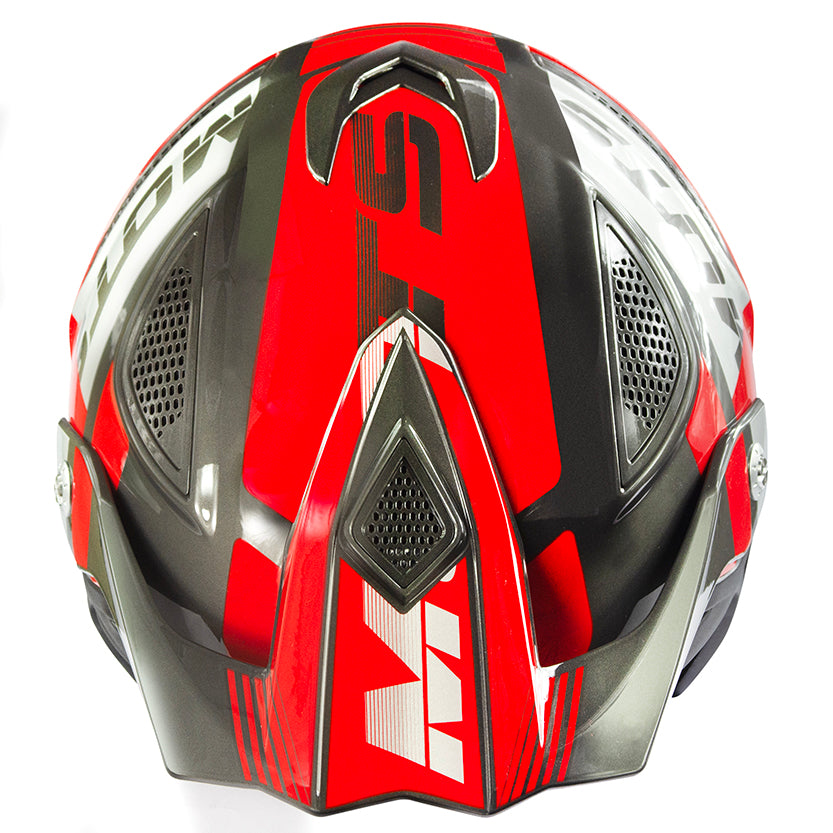 Mots Go2 On3 Helmet Gloss Red