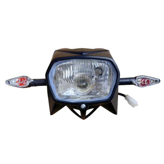 Motorcycle Headlight and Indicator Unit