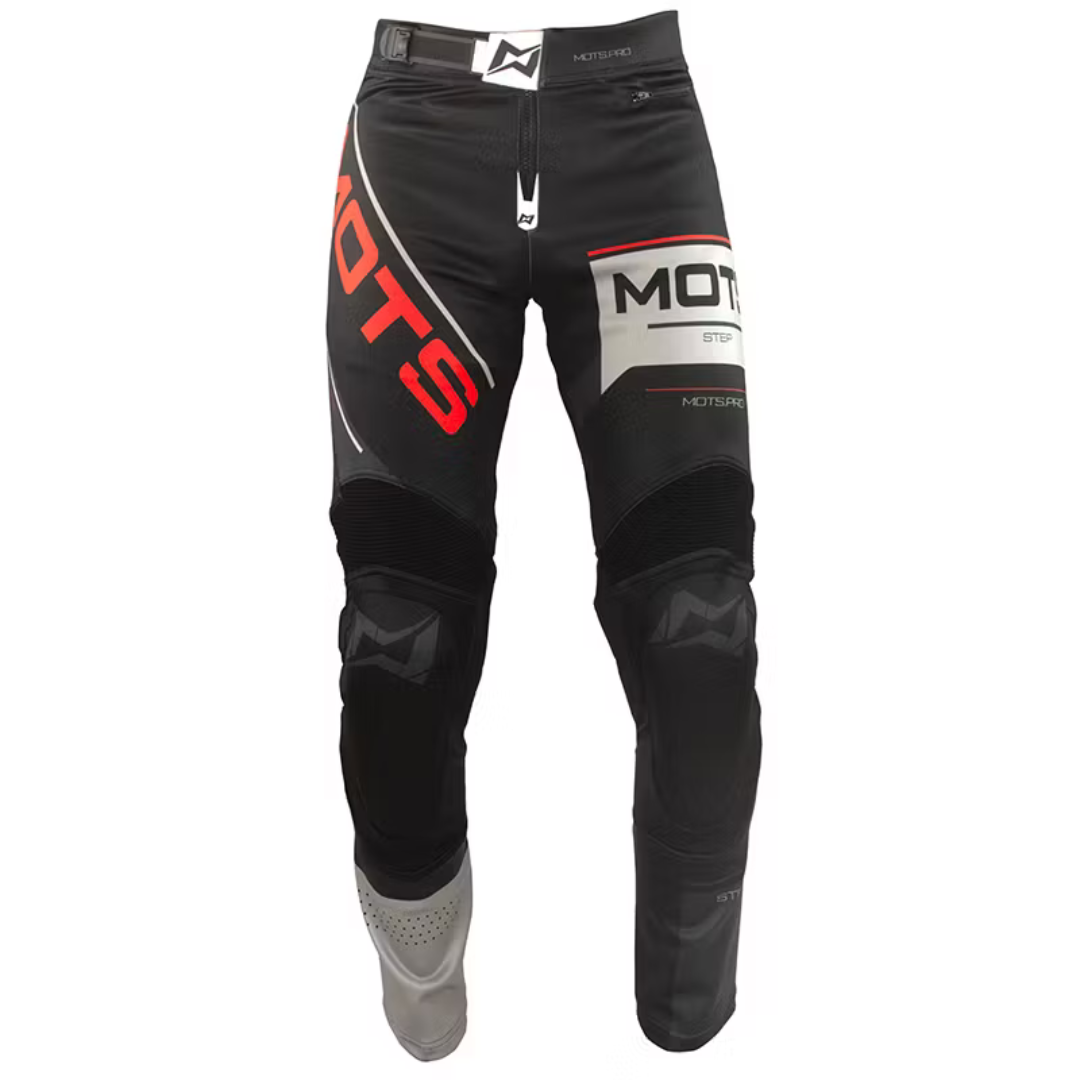 Mots Step 8 Riding Top & Pants Set Black