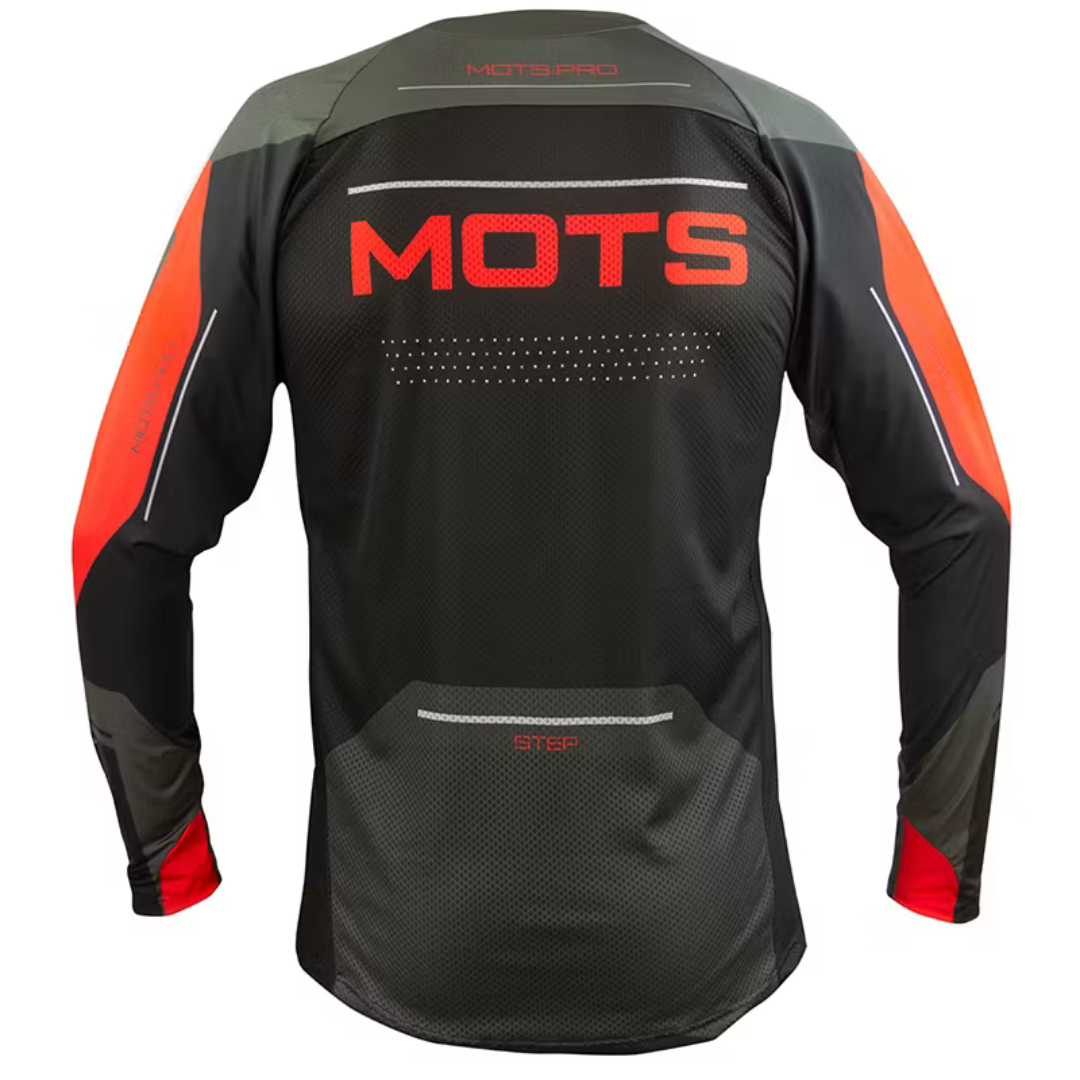 Mots Step 8 Riding Top & Pants Set Black