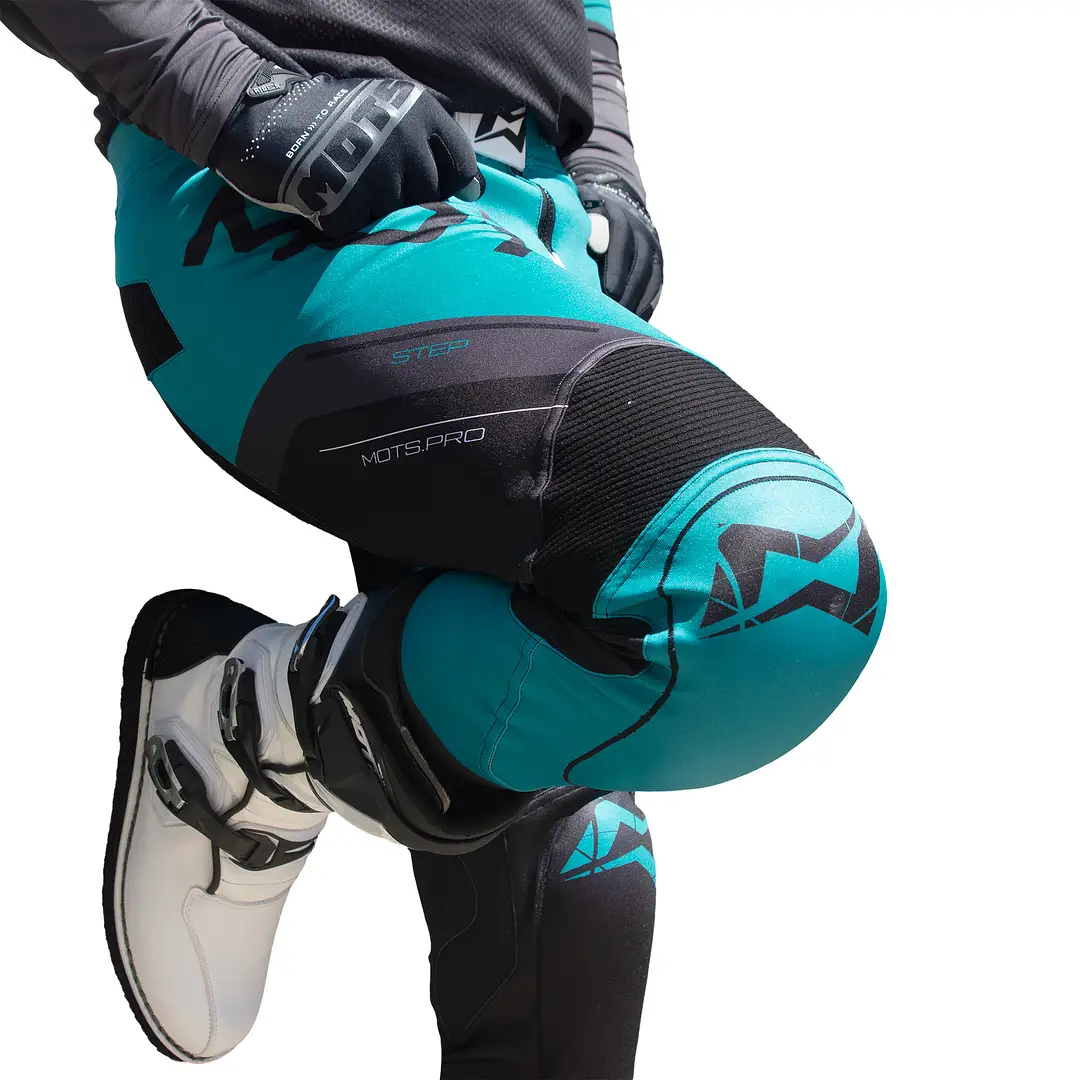 Mots Step 8 Riding Top & Pants Set Blue