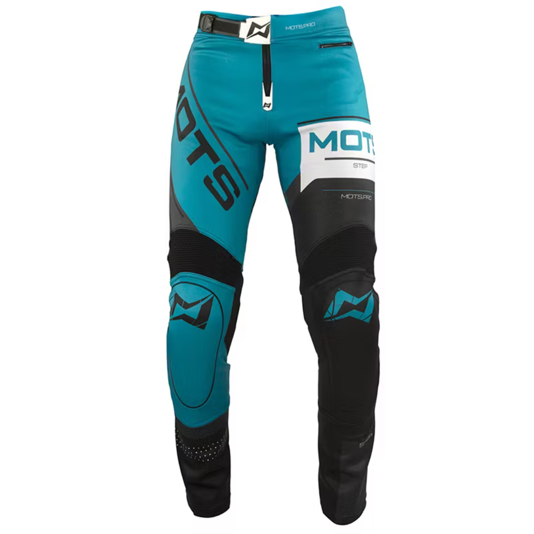 Mots Step 8 Riding Top & Pants Set Blue