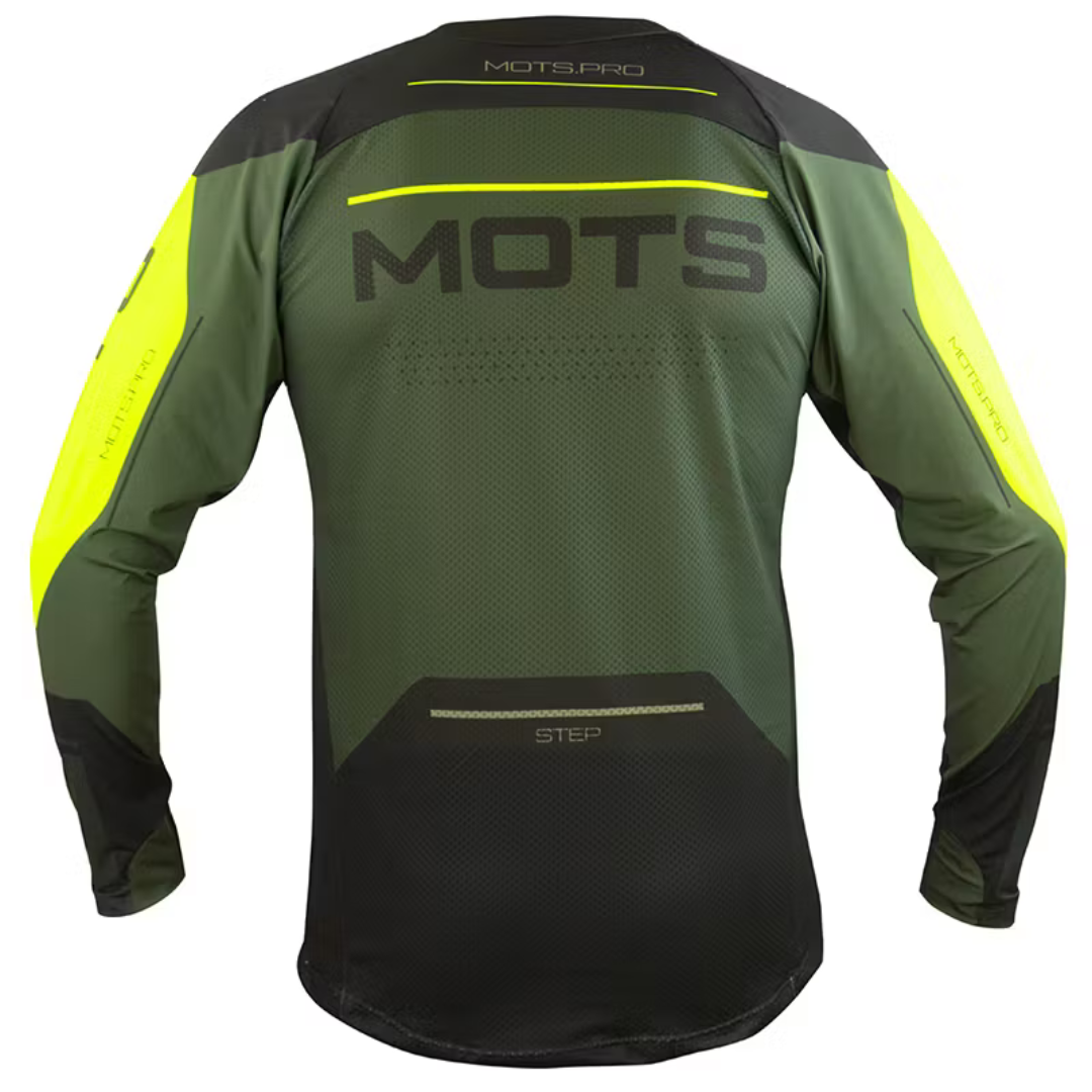 Mots Step 8 Riding Top & Pants Set Green