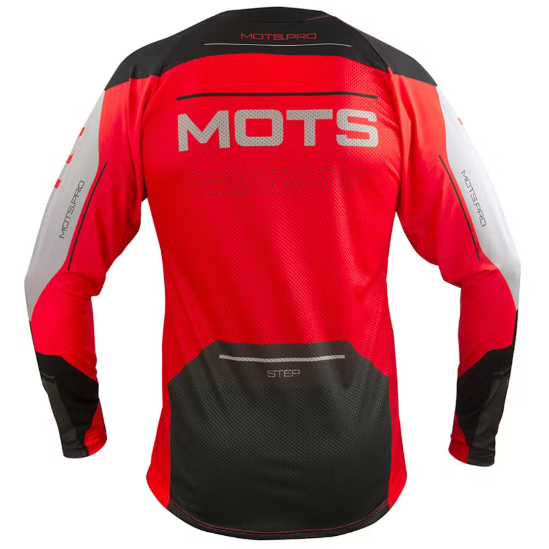 Mots Step 8 Riding Top & Pants Set Red