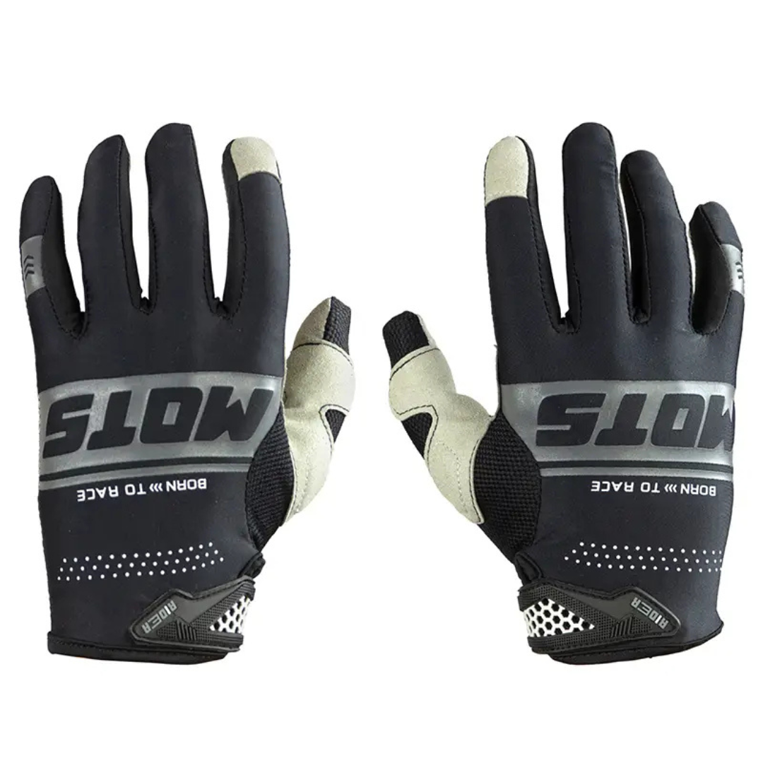 Mots Step 8 Rider Gloves Black