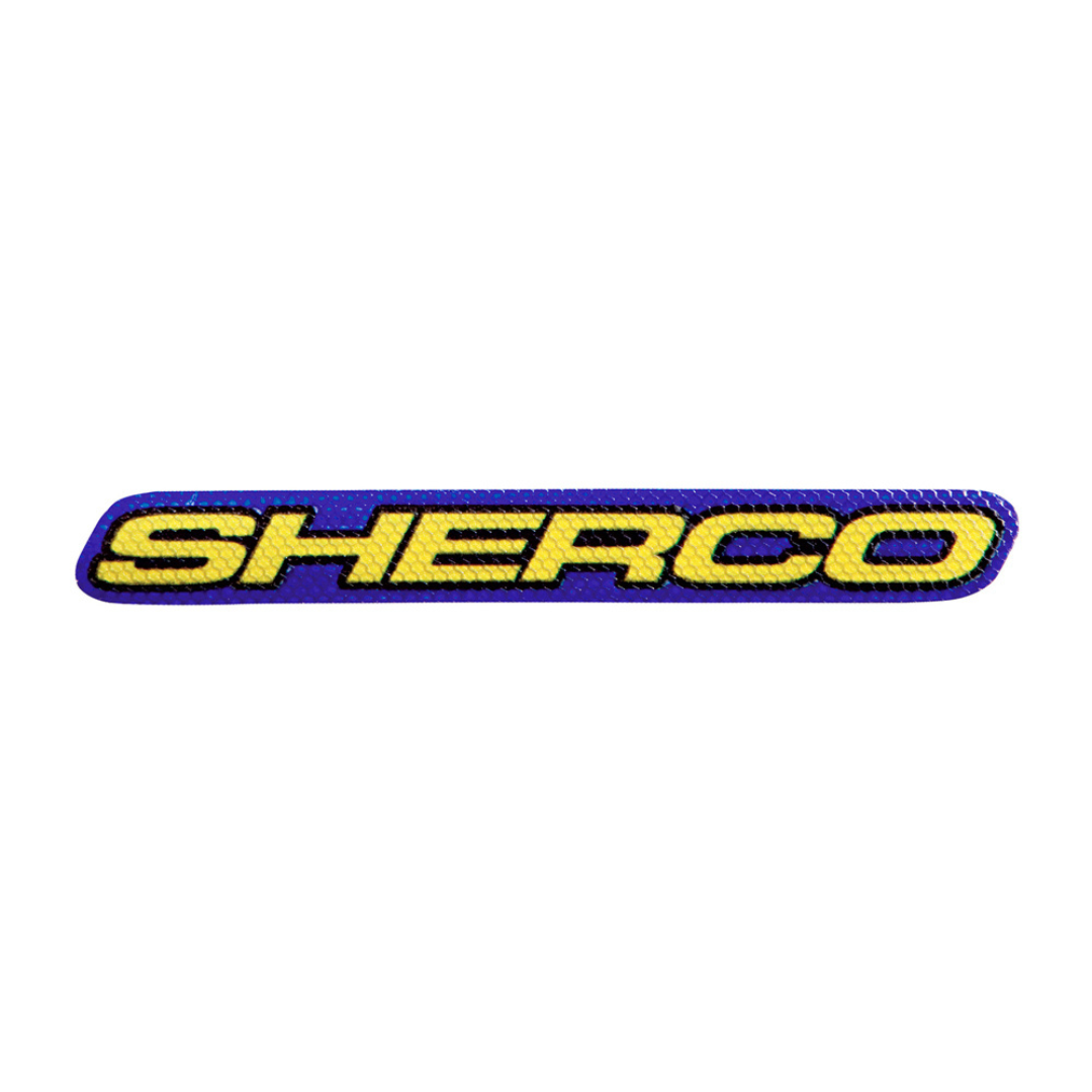 Sherco Blue Sticker 100mm – AG Bikes