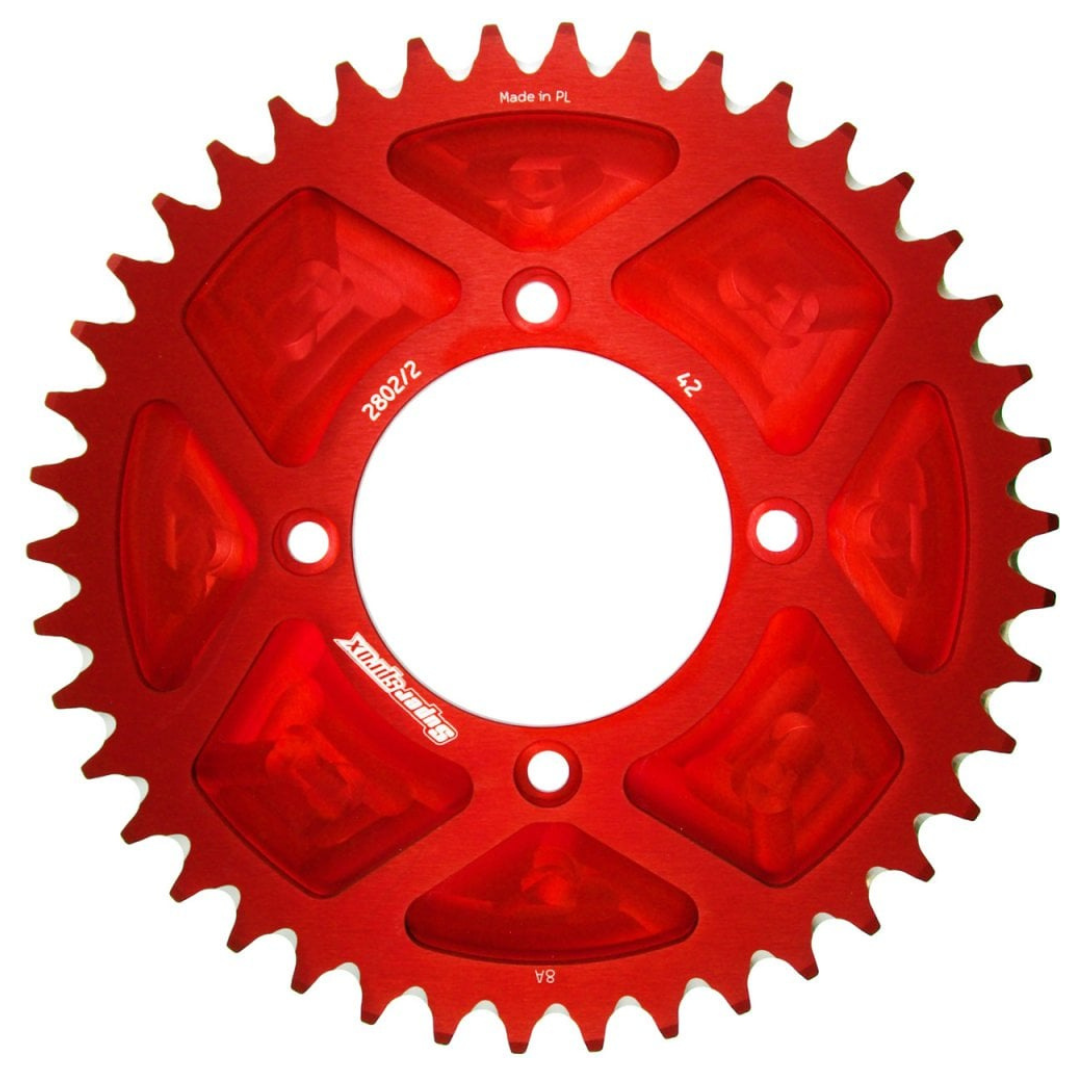 Supersprox Trials Rear Sprocket Red
