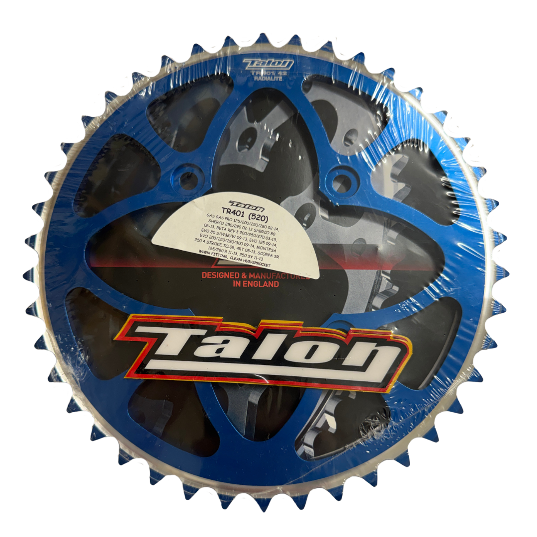 Talon 42T Radialite Trials Rear Sprocket 4-Bolt (520)