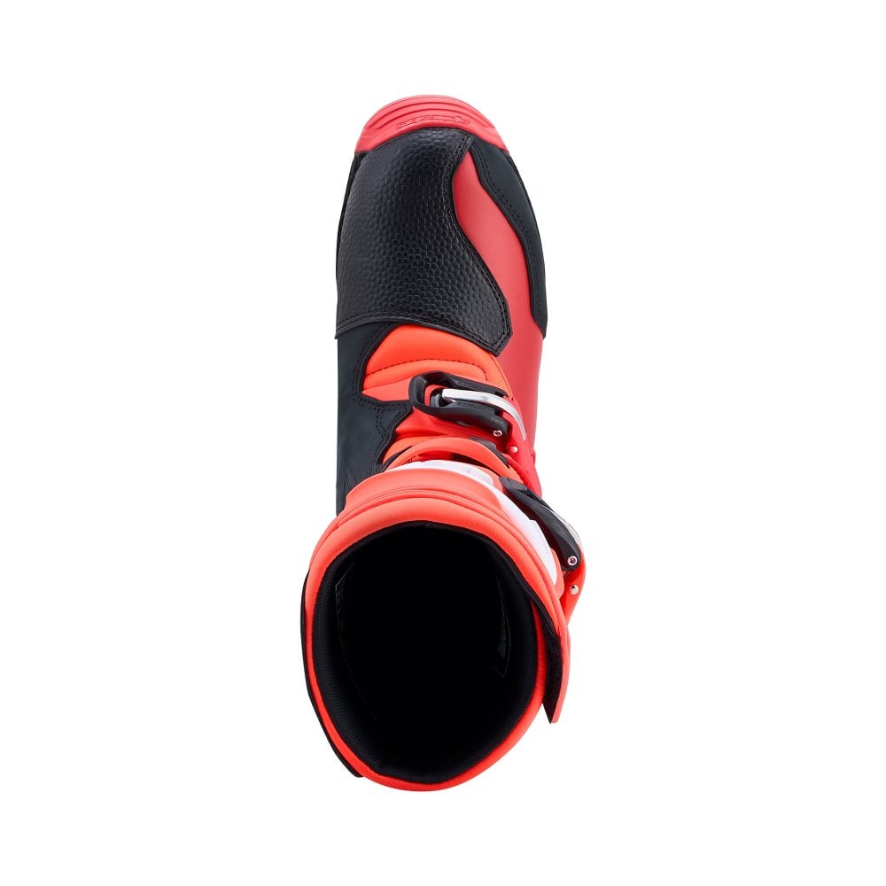 Alpinestars Tech T Trials Boots Red Fluo/Black/Bright Red