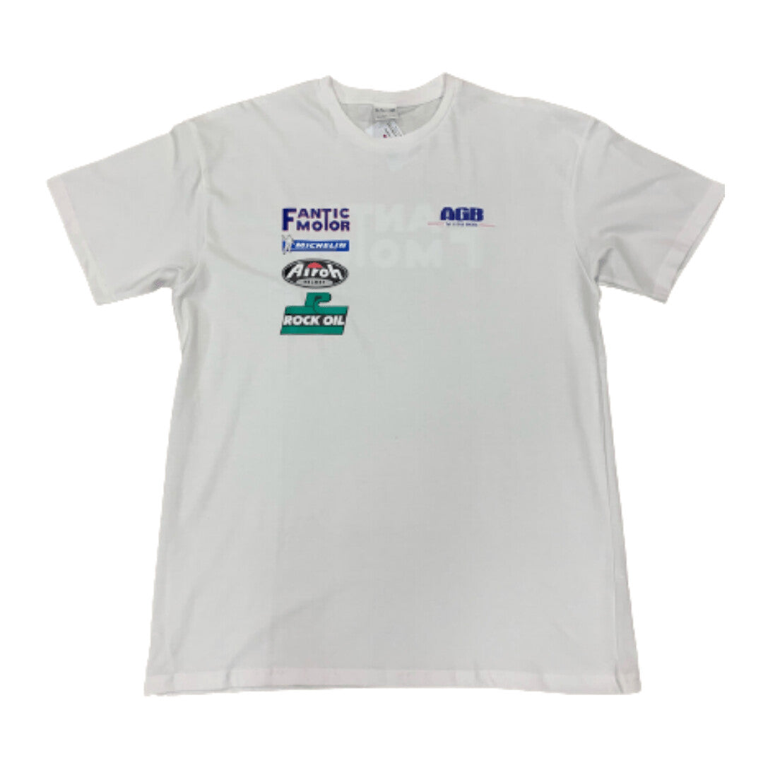 AG Bikes Fantic T-Shirt White