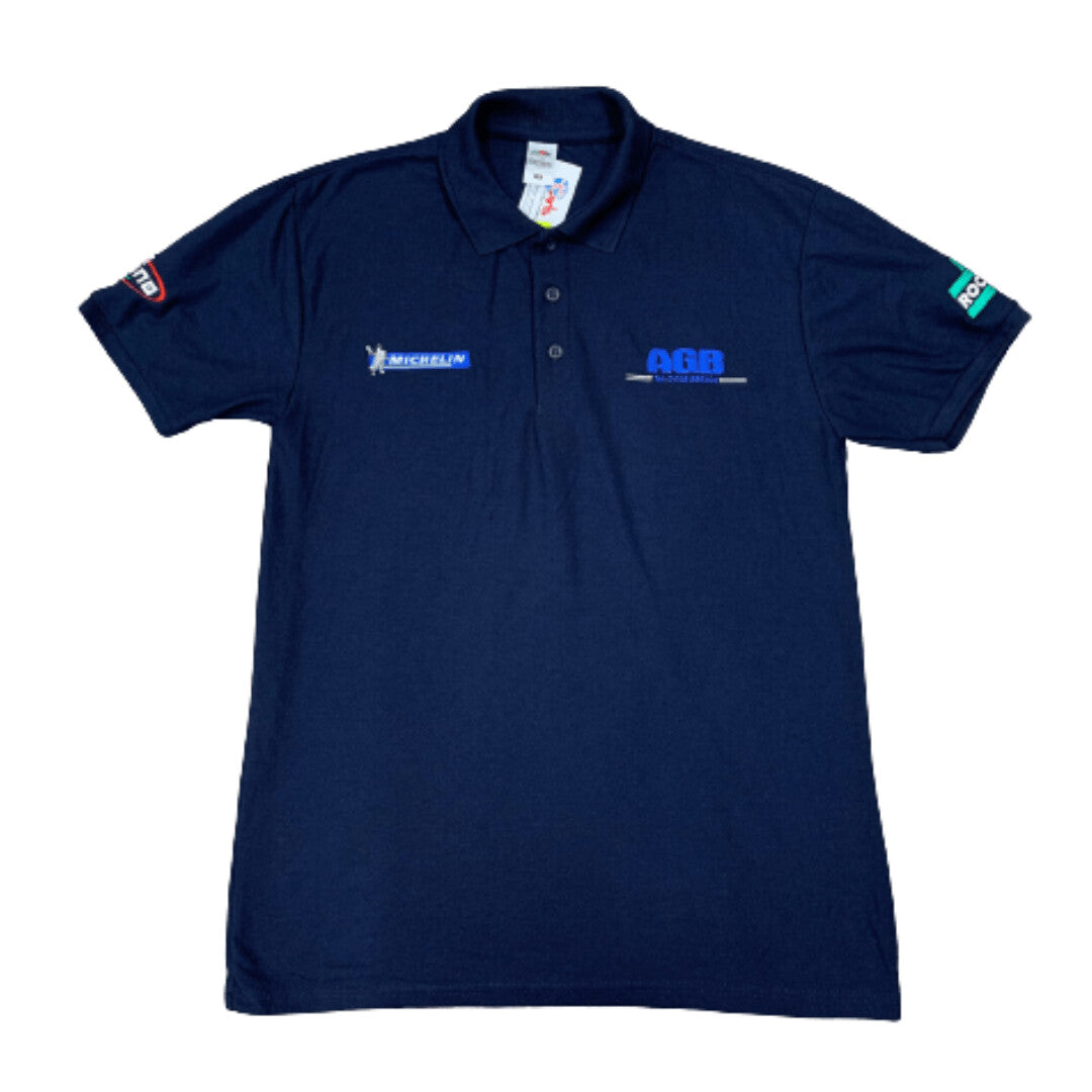 AG Bikes Polo Shirt Navy