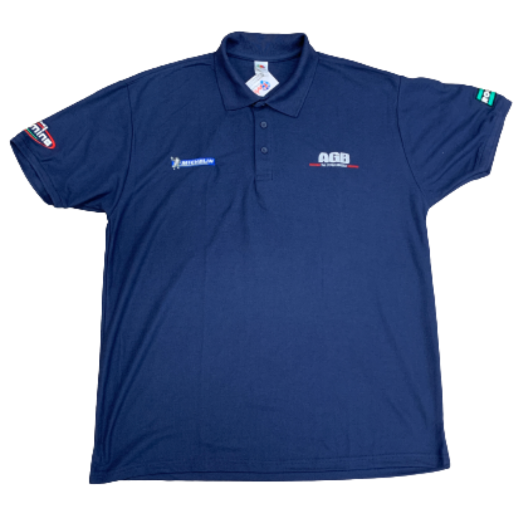 AG Bikes Polo Shirt Navy