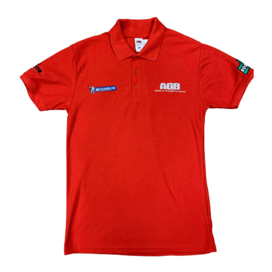 AG Bikes Polo Shirt Red