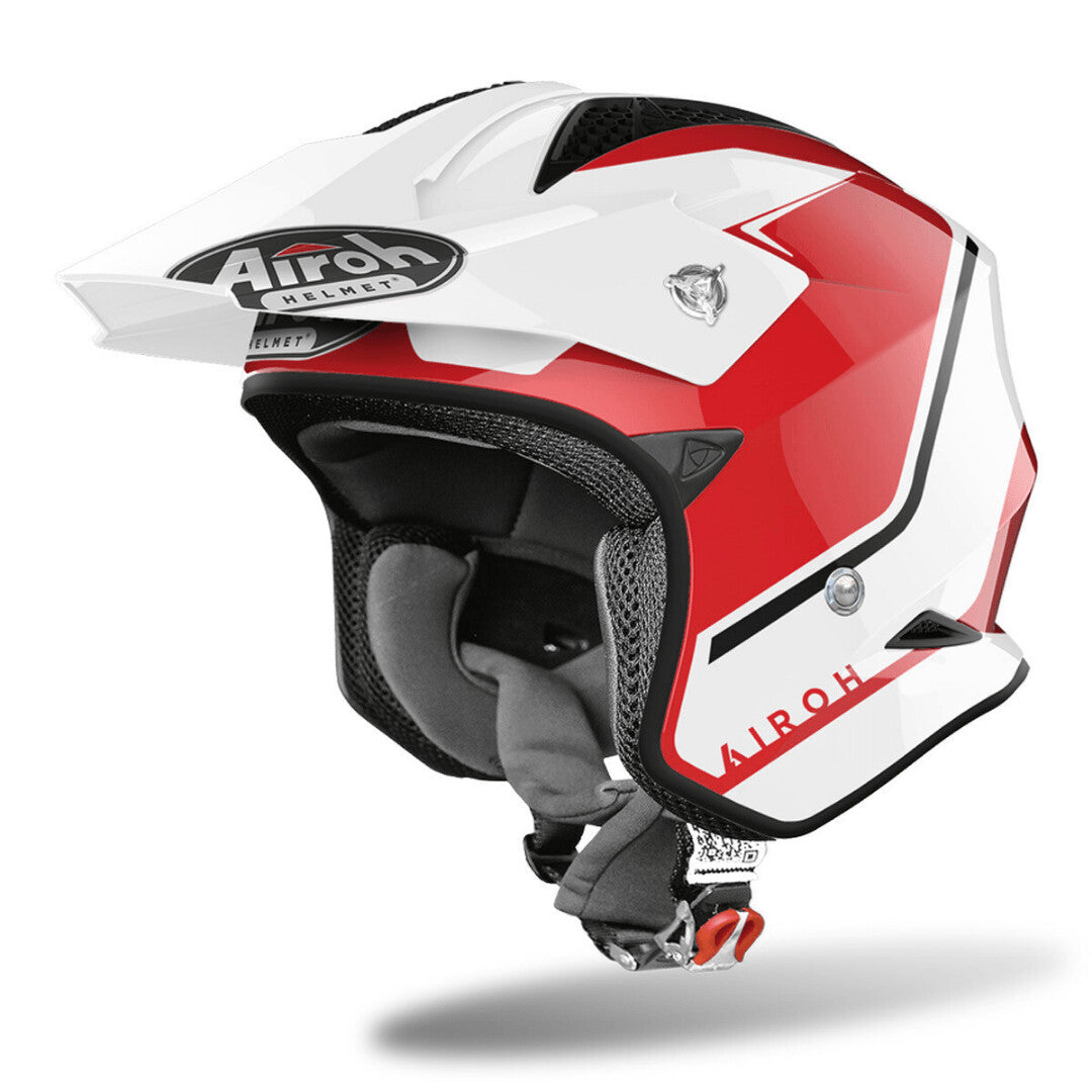 Airoh TRR-S Keen Trials Helmet Gloss Red