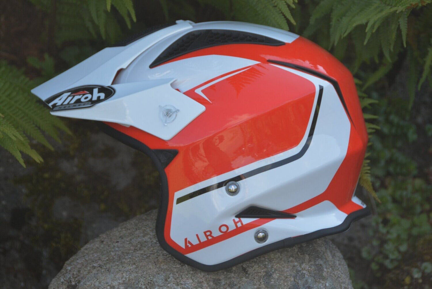Airoh TRR-S Keen Trials Helmet Gloss Red