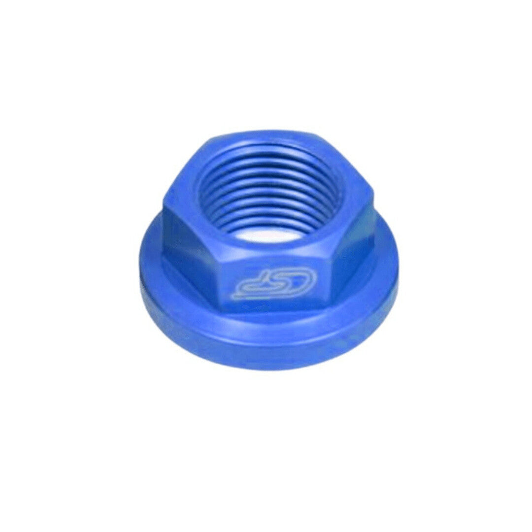 Blue Motorcycle Rear Wheel Axle Nut M20xP1.5 Aluminum For YZ125/YZ250