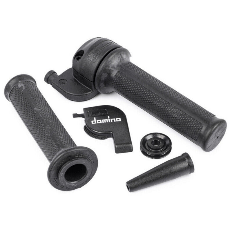 Domino Slow Action Throttle Assembly with Grips