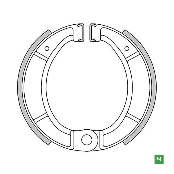 Newfren GF1137 Brake Shoes Bultaco