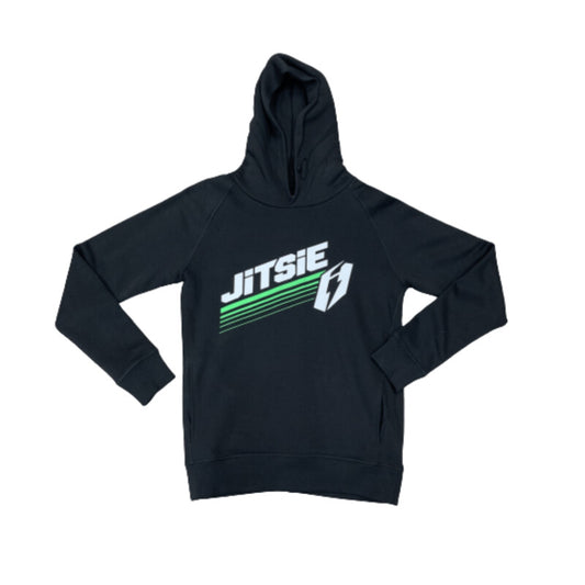 Jitsie Airtime Hoodie Black/Green