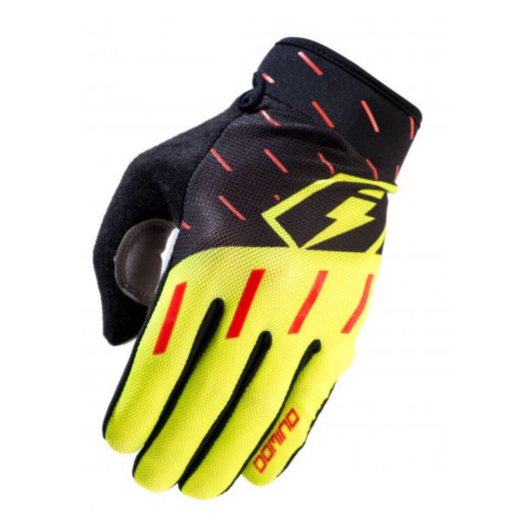 Jitsie Youth Domino Gloves Fluo Yellow