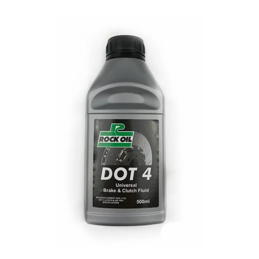 Rock Oil Dot 4 Brake & Clutch Fluid 500ml
