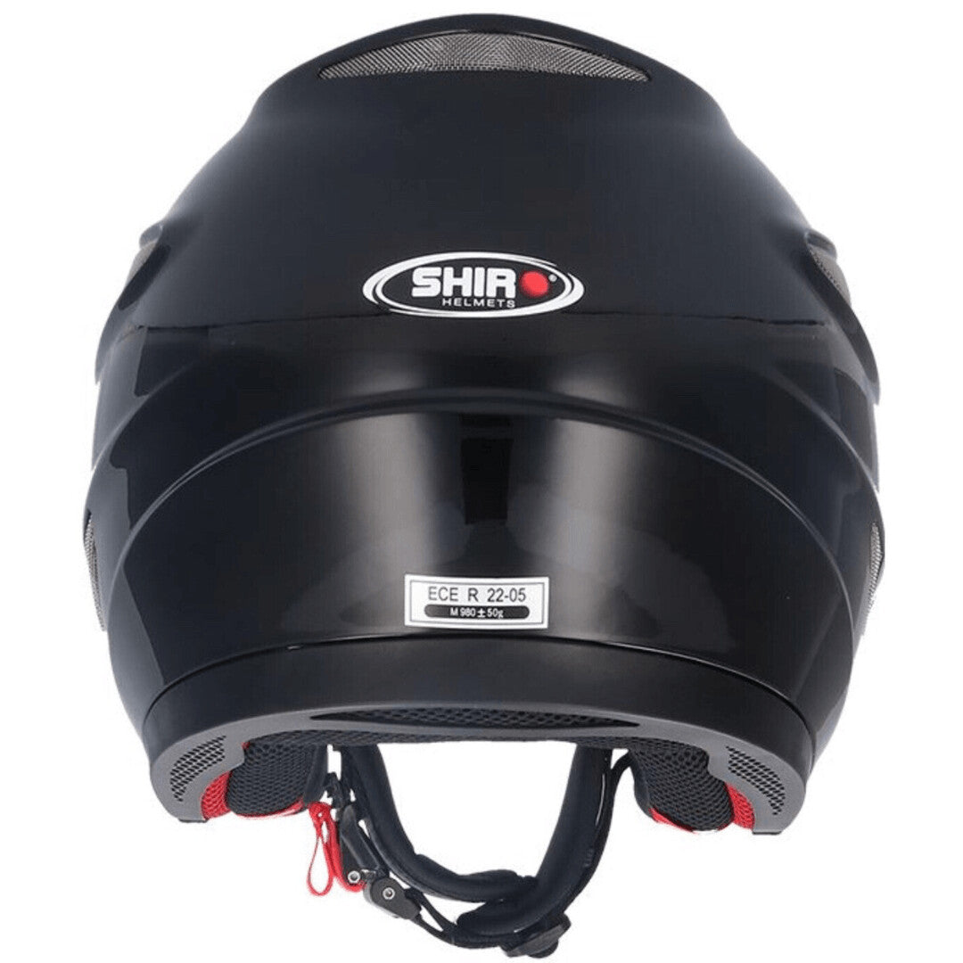 Shiro K12 Trials Helmet Black