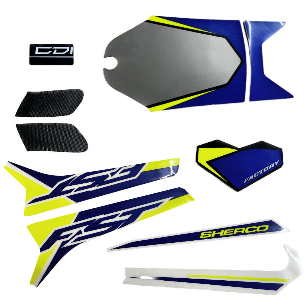 Sherco ST Factory Sticker Kit (2019) – AG Bikes